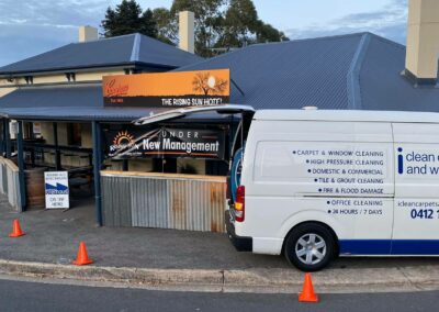 cleaning North Adelaide at Rising Sun Hotel