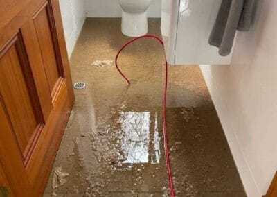 bathroom floor cleaning