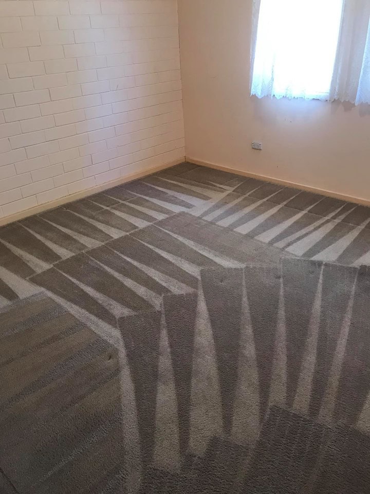 cleaned carpet bedroom