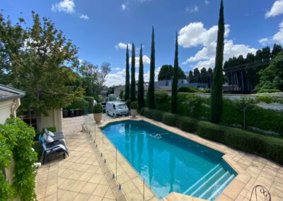 executive property cleaning, outdoor area with pool