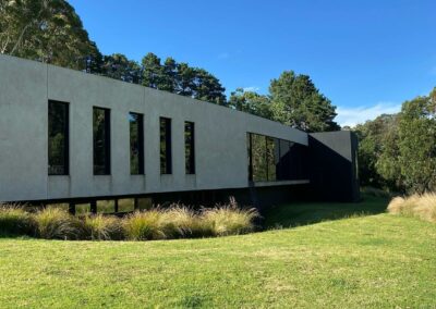 modern home we cleaned, large windows to be cleaned